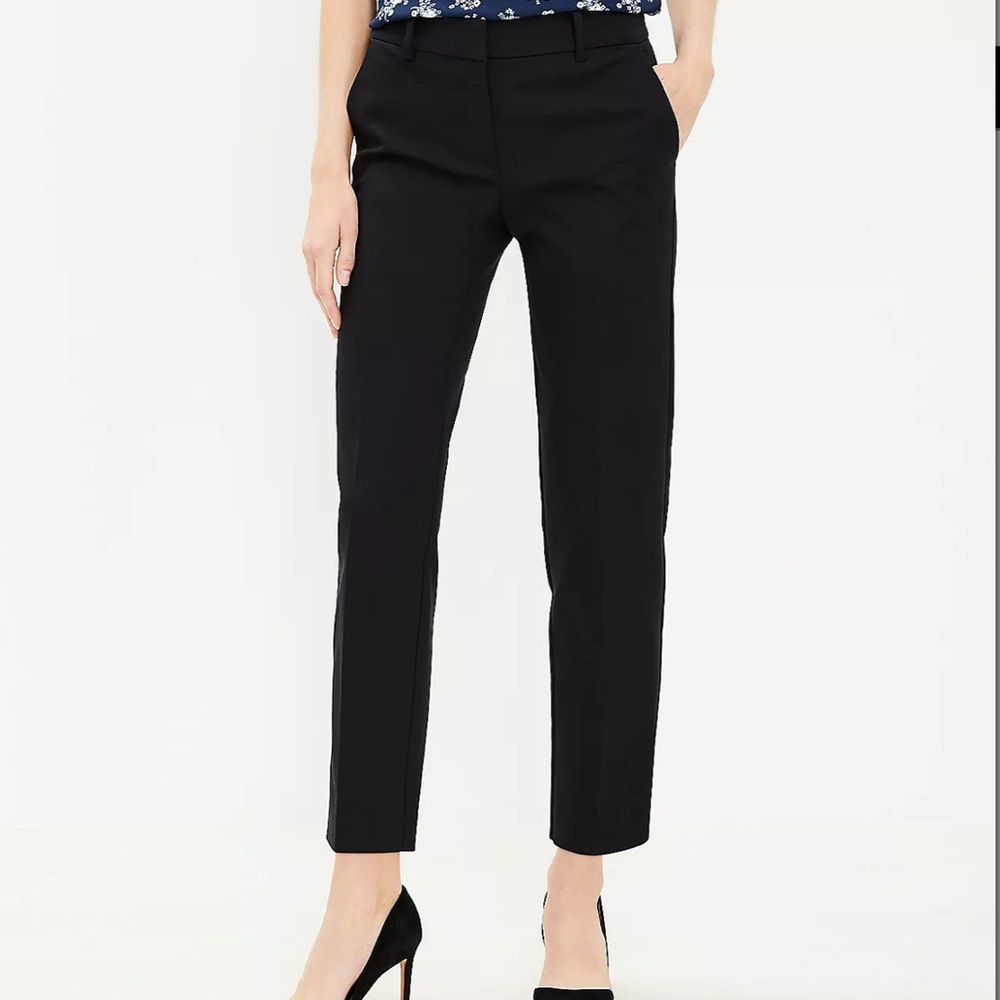 Loft slim work pants (petite)